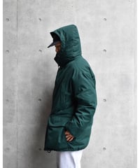 Used Eddie Bauer Ridge Line Goose Down Jacket Green  02-068