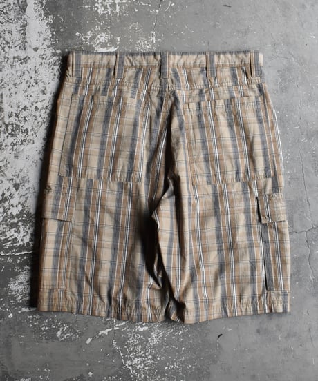 Used Wrangler Plaid Cargo Shorts 03-174