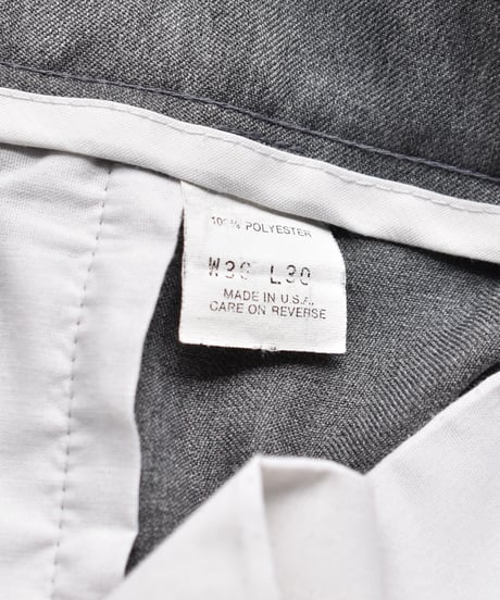 80-90s Used Levi's Action Slacks Grey 03-150