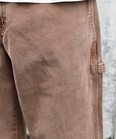 Used Dickies Duck Carpenter Pants Brown 03-096