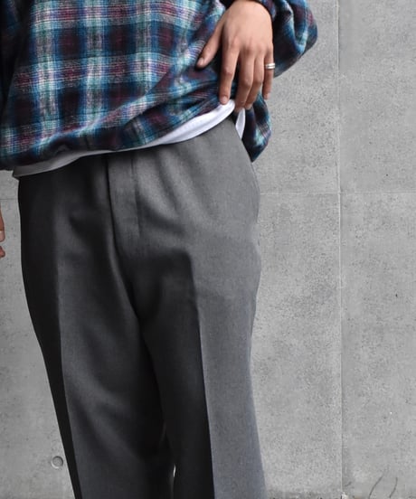 80-90s Used Levi's Action Slacks Grey 03-150
