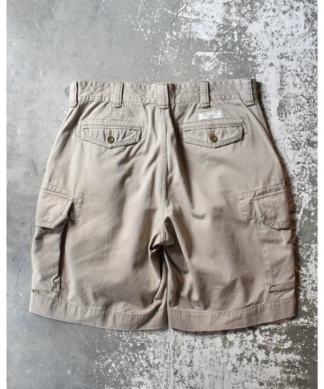 Used Polo Ralph Lauren Cargo Shorts Khaki  03-118