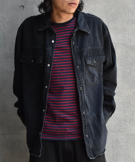 Used Stussy Double Dye Western Shirt 05-059