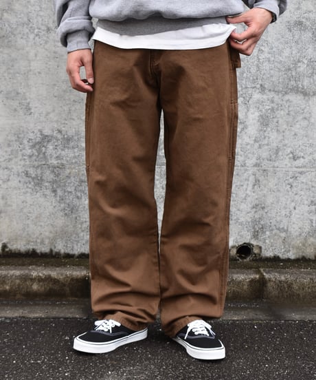 Used Dickies Duck Carpenter Pants Brown 03-095