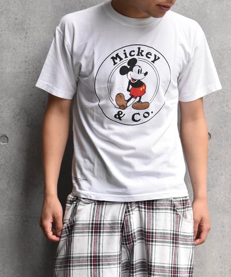 Used Disney Print T-Shirt "Mickey & Co" 04-495