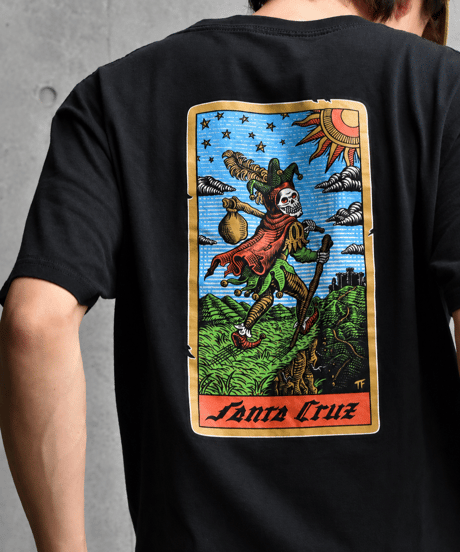 Used Santa Cruz S/S Tee Black 04-500