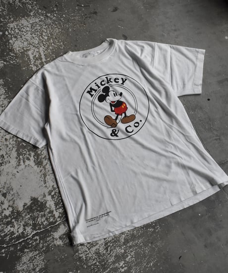 Used Disney Print T-Shirt "Mickey & Co" 04-495
