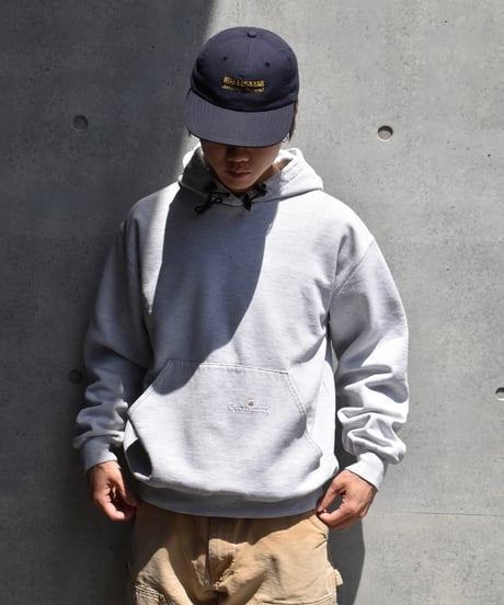 Used Carhartt Pullover Sweat  Hoodie Ash Grey 04-454