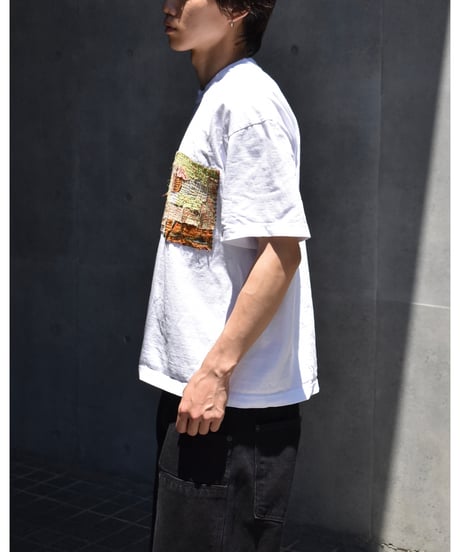 Customized Los Angeles Apparel Garment Dye 8.5oz S/S Wide Tee White