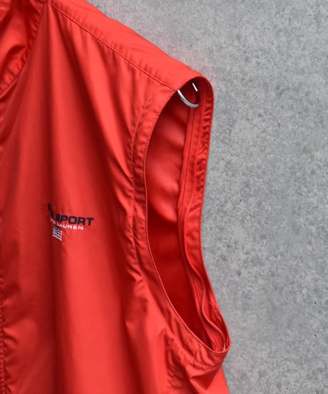 90s Polo Sport 2Way Jacket Red 02-166