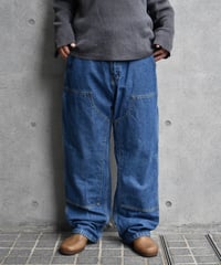 Used Carhartt Double Knee Denim Carpenter Pants 03-134