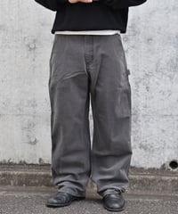 Used Carhartt Duck Carpenter Pants Aged Black 03-105