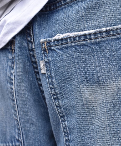 05' Used Levi's Silver Tab Denim Pants "BAGGY" 03-200