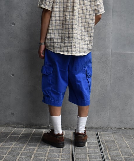 Used Polo Ralph Lauren Cargo Shorts Blue 03-146