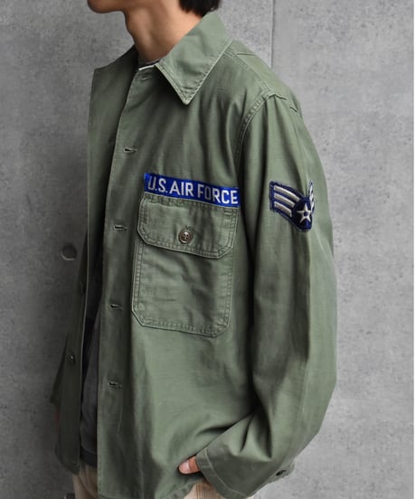 64s U.S Army Cotton Sateen  OG 107 Utility Shirt 05-049