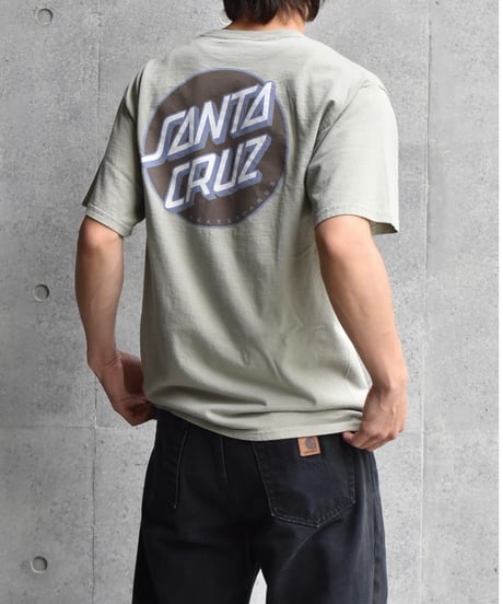 Used Santa Cruz S/S Tee Sage Green 04-503
