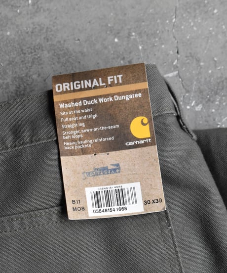 Deadstock Carhartt B11 Duck Carpenter Pants Moss Green 03-193