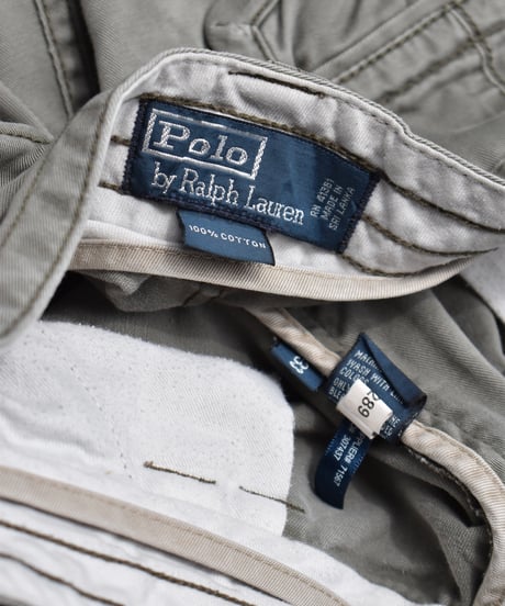 Used Polo Ralph Lauren Cargo Shorts Olive  03-147