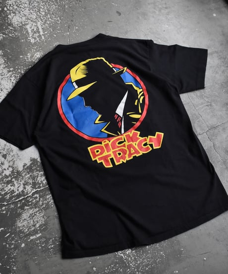 Used Disney Print T-Shirt "Dick Tracy" 04-494