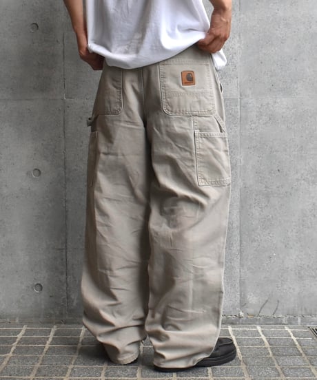Used Carhartt B11 Duck Painter Pants Khaki 03-159