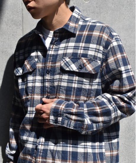 Used Patagonia Organic Cotton Flannel Shirt 05-025