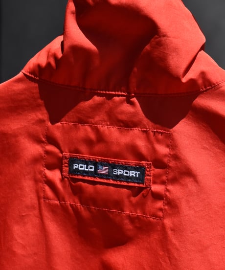90s Polo Sport 2Way Jacket Red 02-166