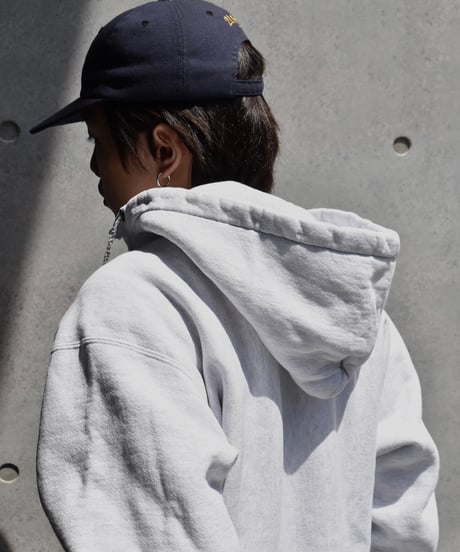 Used Carhartt Pullover Sweat Hoodie Ash Grey 04-455