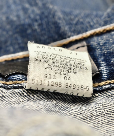 98' Used Levi's Silver Tab Denim Pants "LOOSE" Made in USA 03-201