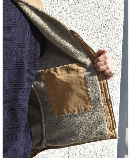 Used Carhartt Duck Vest Camel 02-100