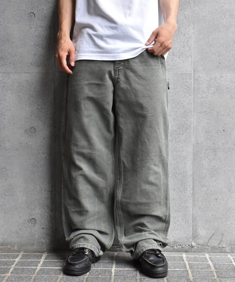 Used Carhartt B11 Duck Painter Pants Moss Green 03-157