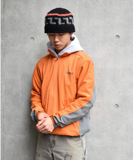 Used Marmot Soft Shell Jacket Orange 02-114