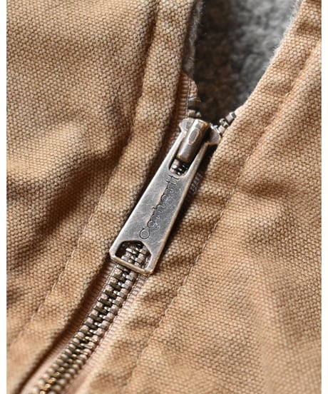 Used Carhartt Duck Vest Camel 02-100