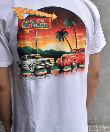Used IN-N-OUT S/S T-Shirt White 04-485