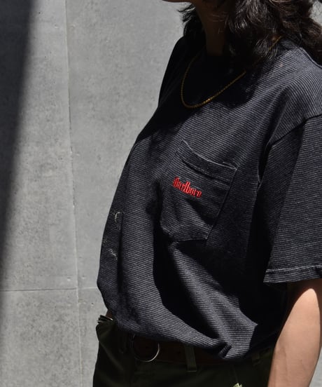 Used Marlboro Border T-shirts "Made in USA" 04-472