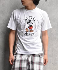 Used Disney Print T-Shirt "Mickey & Co" 04-495