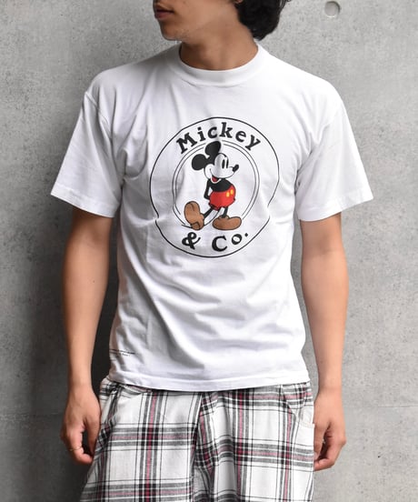 Used Disney Print T-Shirt "Mickey & Co" 04-495