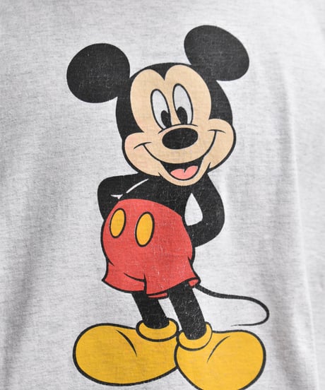 Used Disney Print T-Shirt "Mickey" 04-498