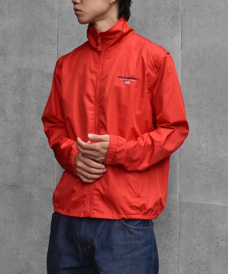90s Polo Sport 2Way Jacket Red 02-166
