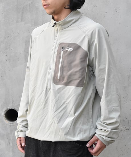 Used Outdoor Research Half-Zip Ferrosi Jacket Ivory 02-168