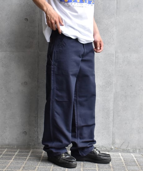Used Carhartt B11 Duck Painter Pants Navy 03-161