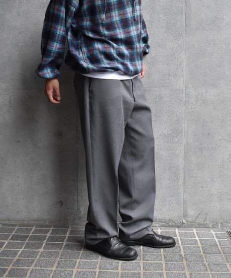 80-90s Used Levi's Action Slacks Grey 03-150