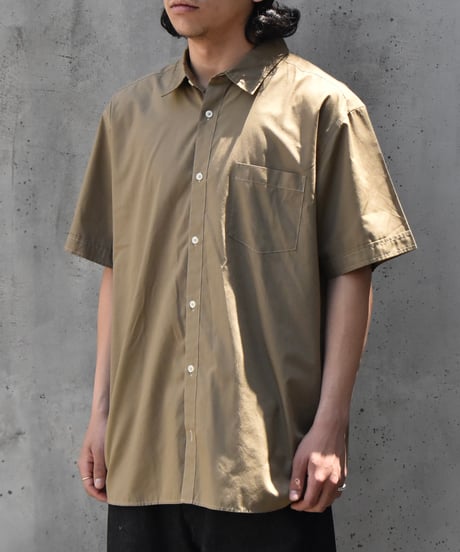 Used  Patagonia Organic Cotton Short Sleeve Shirt Khaki 05-057