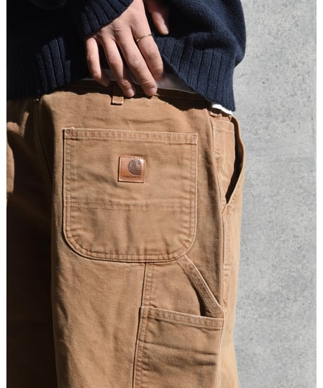 Used Carhartt B11 Duck Painter Pants Camel Brown 03-066