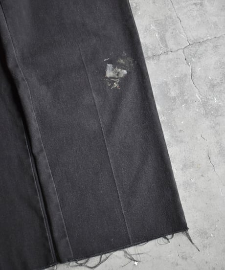 Used Dickies 874 Work Pants Cut Off Black 03-189
