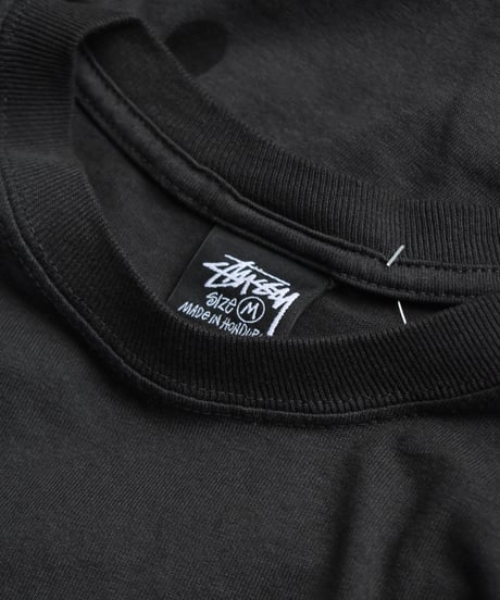 Used Stussy Print Tee Black 04-467