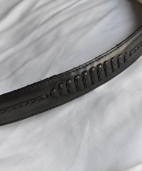 Used ONYX by Brighton Leather Western Belt