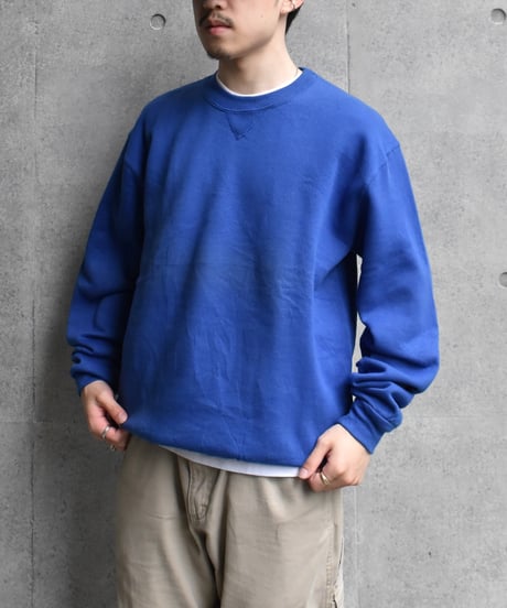 90s Russell Athletic Crew Neck Sweat Blue "Made in USA" 04-430
