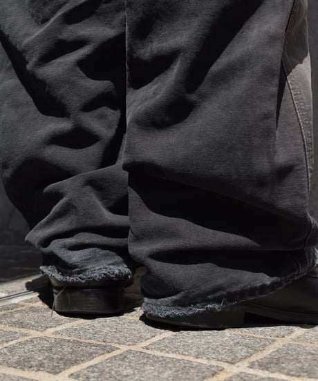 Used Carhartt Duck Carpenter Pants Black 03-111