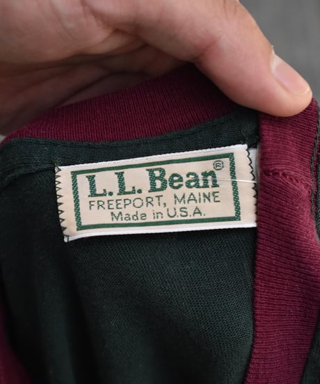 Used L.L.Bean Long Sleeve T-Shirts "Made in USA" 04-479