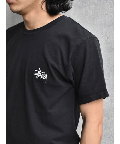Used Stussy Print Tee Black 04-468